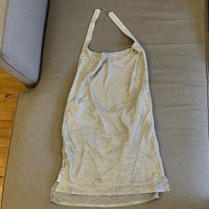 Mermaid way diamond mesh mini dress